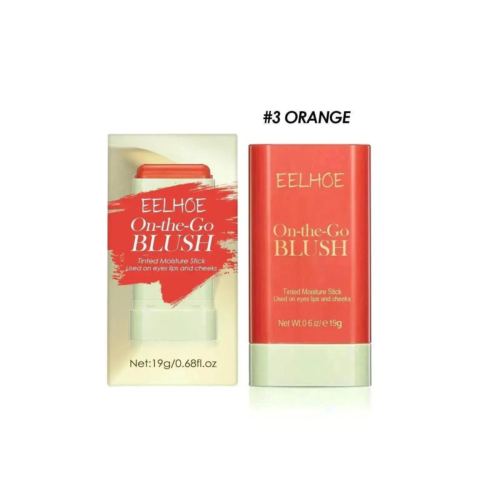 Brightening And Repairing Three-dimensional Highlight Delicate Waterproof Multifunctional Blush Stick - Velora