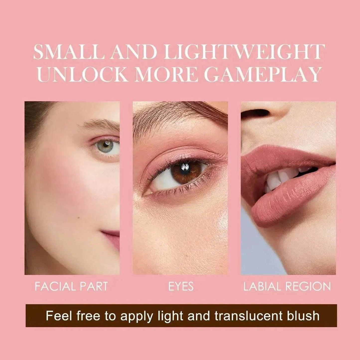 Brightening And Repairing Three-dimensional Highlight Delicate Waterproof Multifunctional Blush Stick - Velora