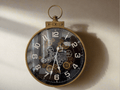 Brush Bronze Metal Rotating Gears Wall Clock - Velora Luxury Fashion