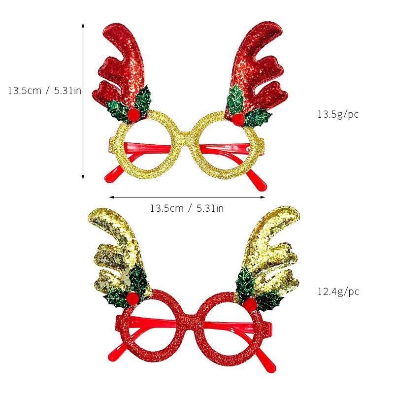 Christmas Creative Party Gathering Dress Up Glasses - Velora