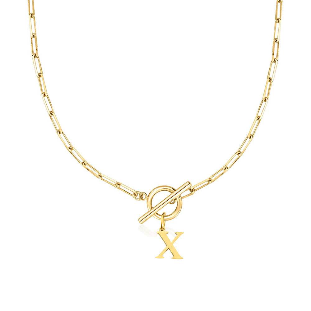 26 Letters Pendant Necklace For Women - Velora