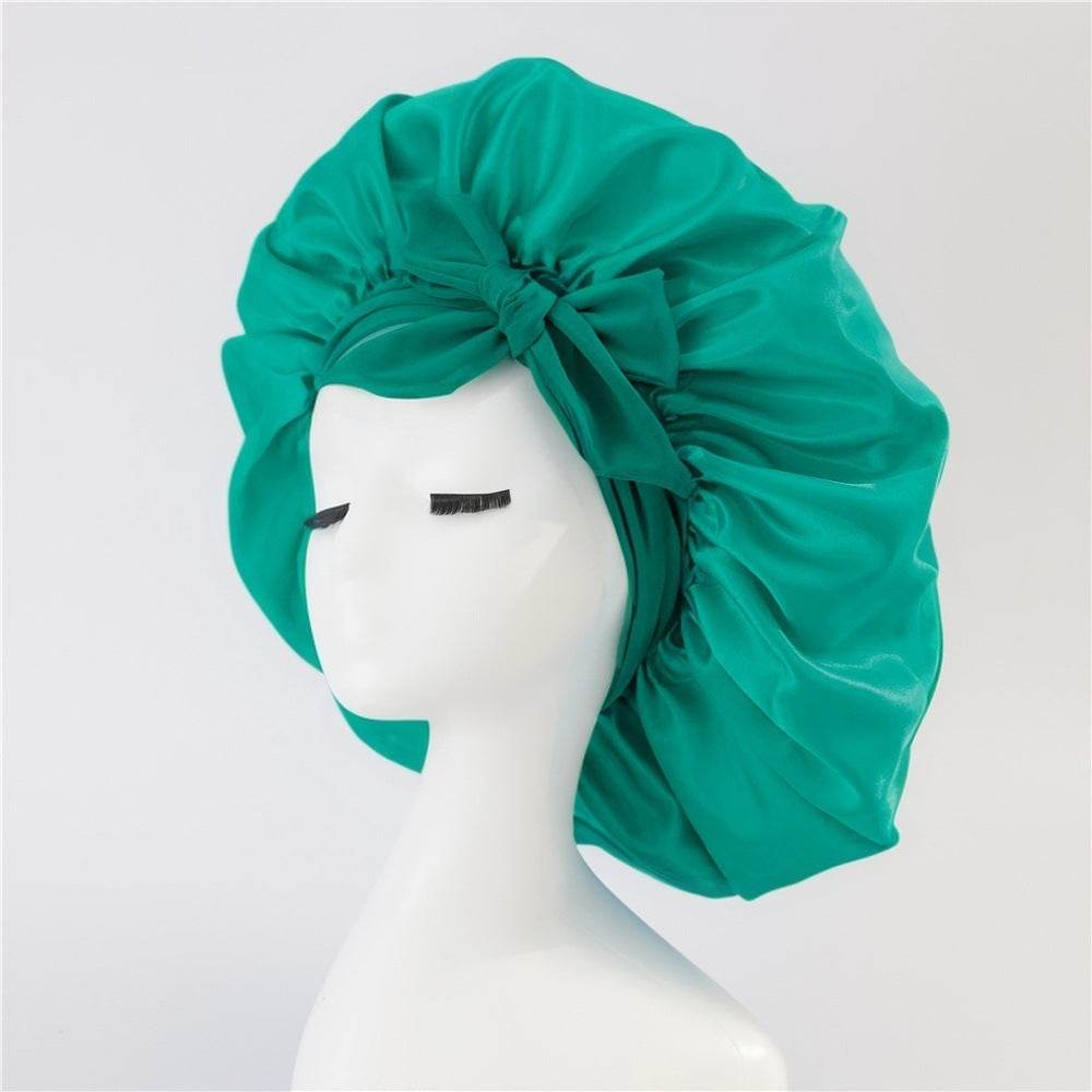 Silk Hair Bonnet For Sleeping Satin bonnet for curly hair - Velora