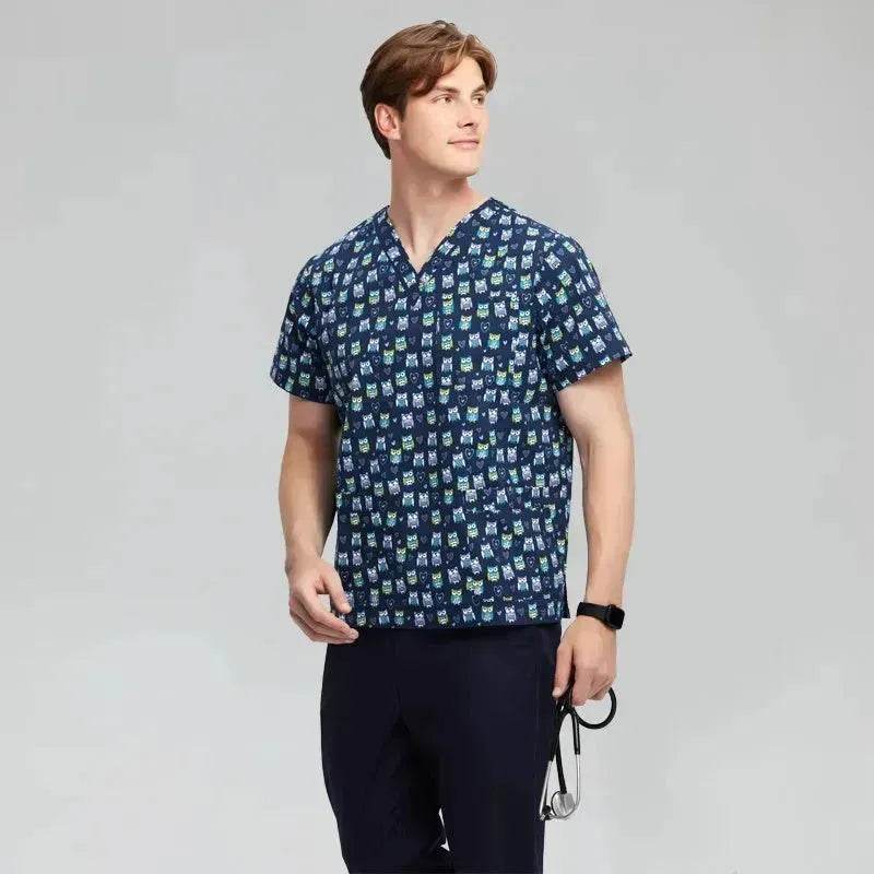 Surgical Gown Disposable Protective Pet Hospital Clothing Nurse Uniform Polyester Cotton - Velora