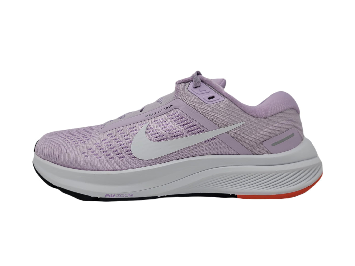 Nike Womens Structure 24 Road Running Shoes Doll/White-Lilac-Rush Orange 10 M US