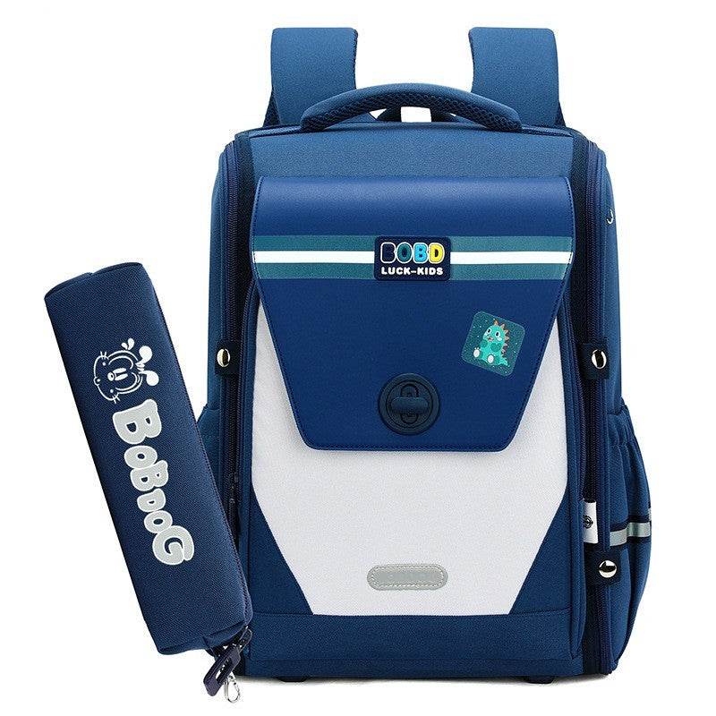 Children's Schoolbag Primary School Spine Protection Burden Reduction Backpack - Velora