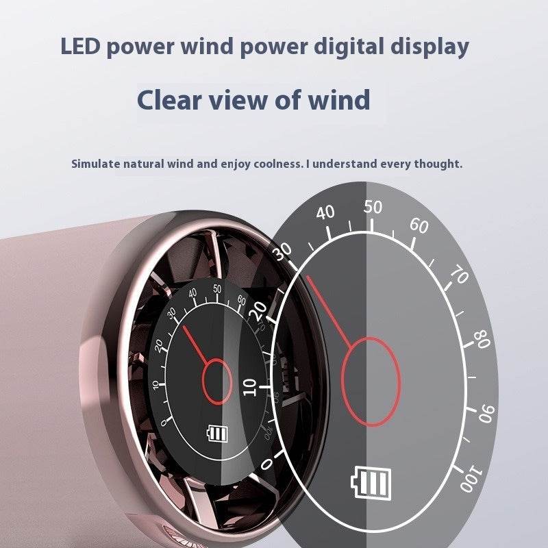 Continuously Variable Transmission Multi-gear Dial Handheld Fan - Velora