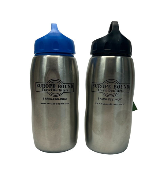 Europe Bound Stainless Steel Beverage Bottle - Velora