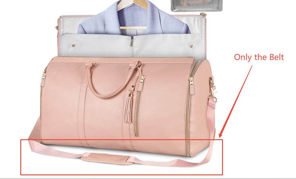 Large Capacity Travel Duffle Bag Women's Handbag Folding Suit Bag Waterproof Clothes Totes - Velora