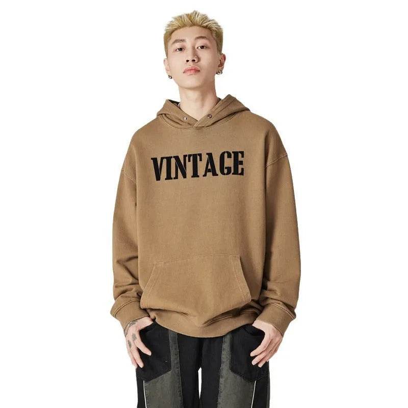 Men's Fashion Casual Hoodie Sweatshirt Pullover top men