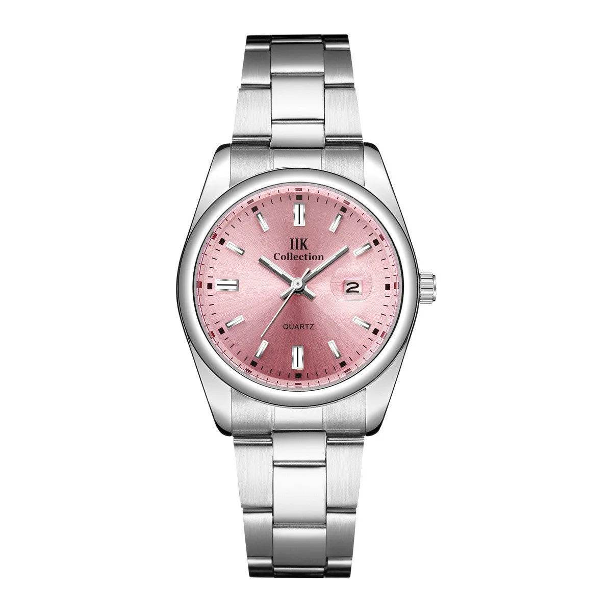 Quartz Calendar Waterproof Steel Strap Women's Watch - Velora
