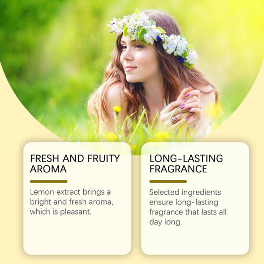 Lemon Yellow Perfume Light Perfume Charming Charm - Velora