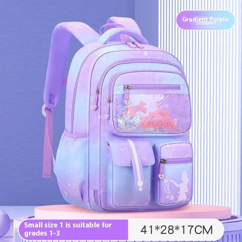 Children’s Cartoon School Bag – Load-Reducing Backpack - Velora