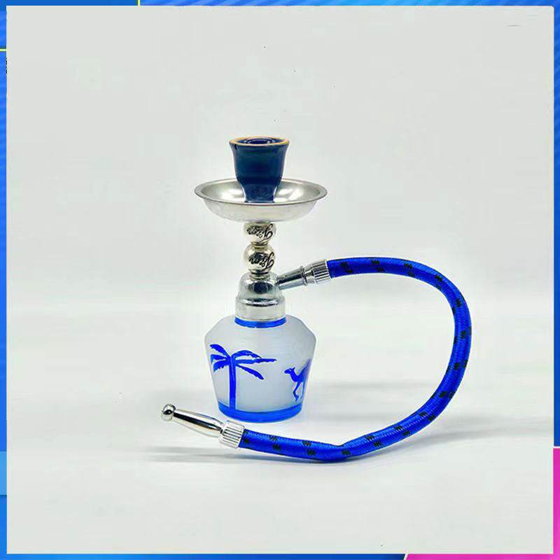 Mini Hookah Single Tube Glass Set - Velora
