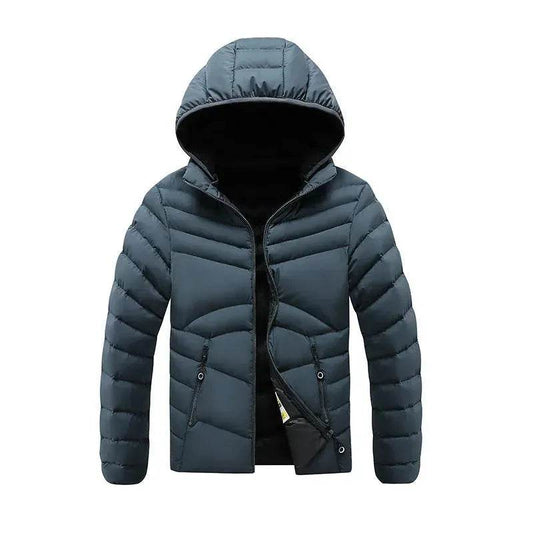 High Quality Super Warm 2 Layers Warmth Fleece-lined Cotton Padded Winter Rain Puffer Jacket - Velora