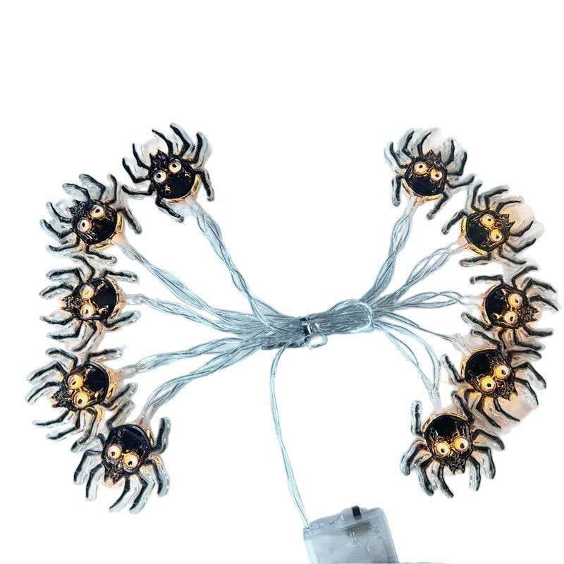 Halloween Led Pumpkin Spider Ghost Hand Lighting Chain Decorative Holiday Light - Velora