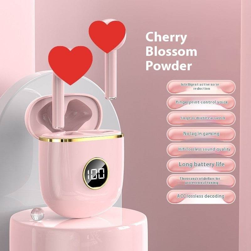 Wireless Bluetooth earphone Noise-canceling Wireless earbuds Low Latency High Sound Quality - Velora