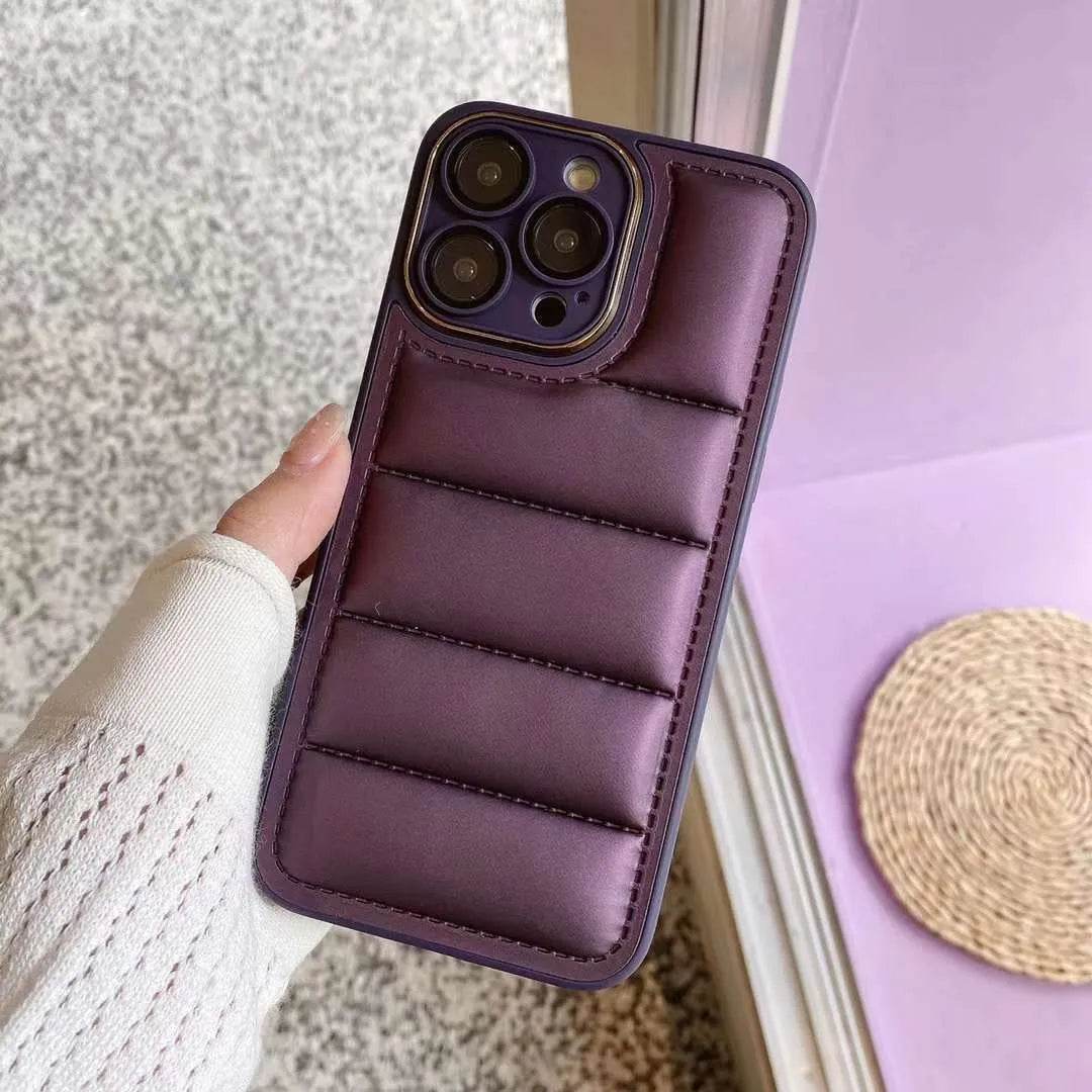 Cotton Filled Down Jacket Phone Case - Velora