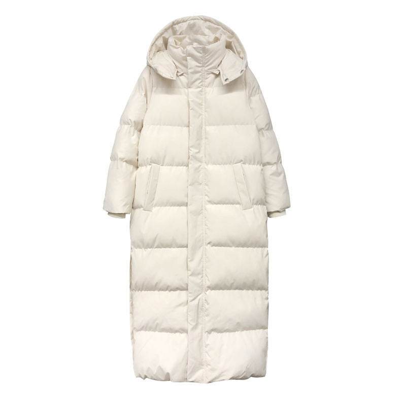Winter Long Coat Warm Hooded Thickened Parka Jackaet For Women Clothing - Velora