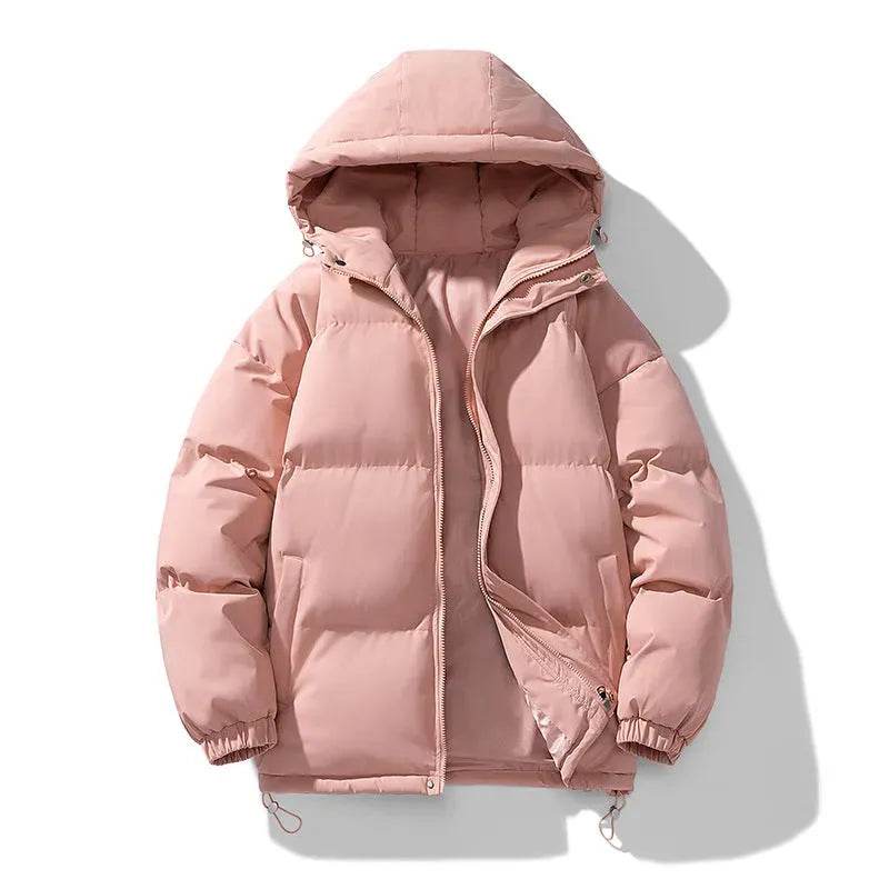 Men's Hoodie Padded Coat Thickened Cotton-padded Clothes Loose Casual Cotton-padded Jacket - Velora