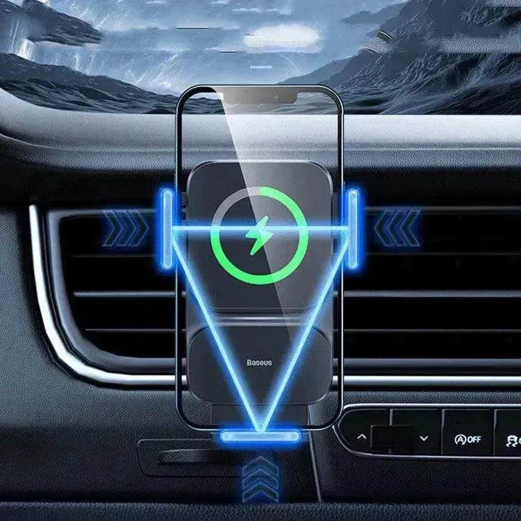 Car Mobile Phone Holder Wireless Charger - Velora