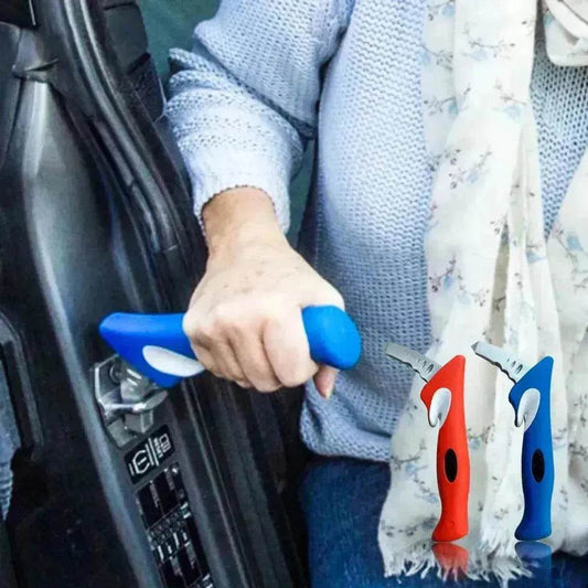 Car Safety Door Handle Assist Bar Vehicle Standing Support Mobility Aid for Window Breaker Safety Escape Hammer Emergency Rescue. - Velora