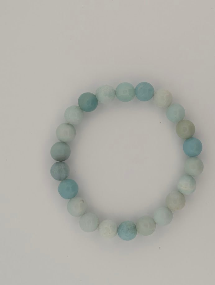 Caribbean Calcite Bracelet – Chip, 6mm & 8mm Beads