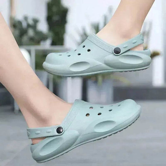 Casual Beach Baotou Sandals Non-slip Garden Clogs Shoes for Summer 2025 - Velora