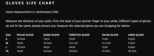 Baffin Talon Gloves Unisex Small - Velora