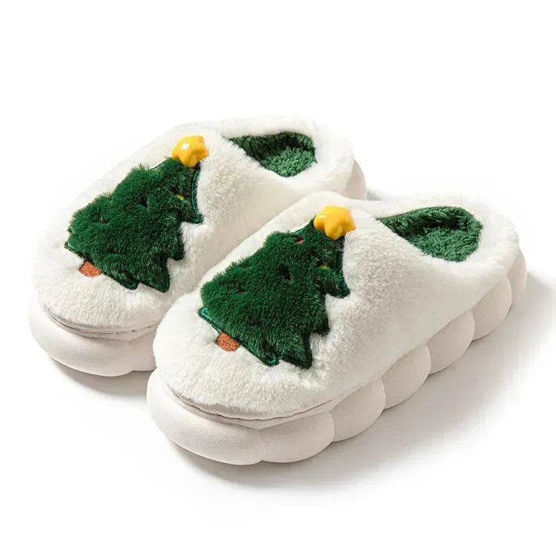 Christmas Tree Women's Home Slippers - Velora