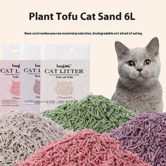 Original Soyabean Tofu Cat Litter Green Tea Mixed Plant - Velora