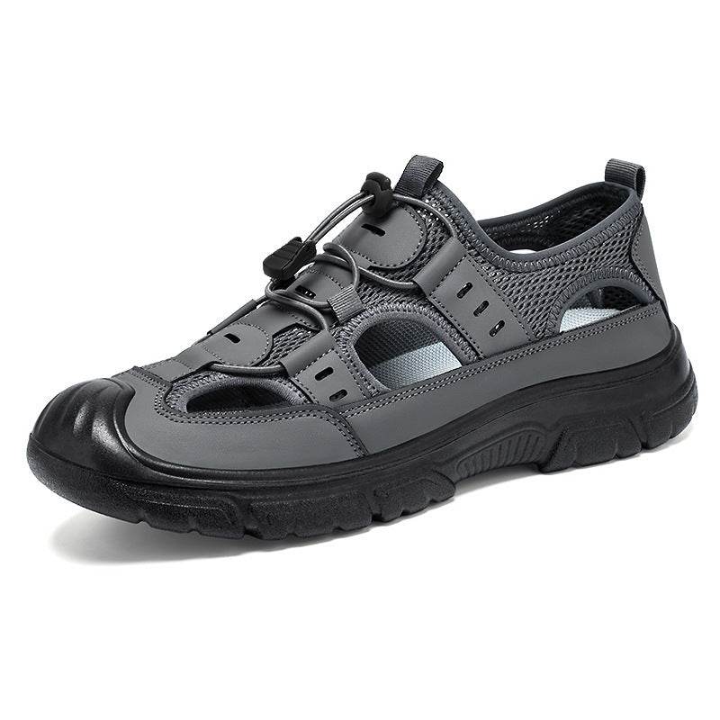 Summer Beach Hole Wading Rotating Button Sandals Men's Casual Shoes