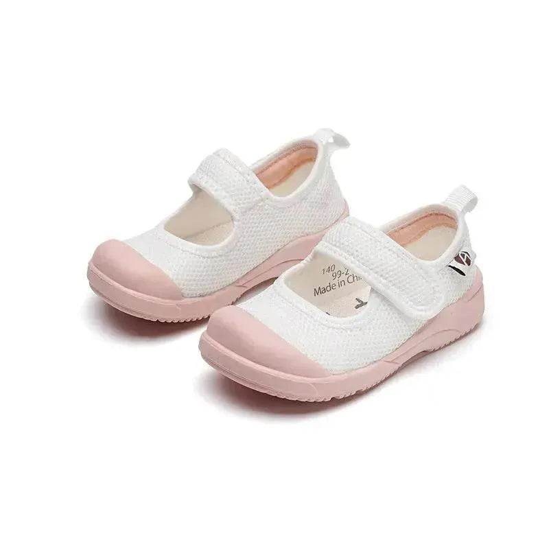 Children's Shoes Children's Cloth Shoes White Shoes Baby Shoes - Velora