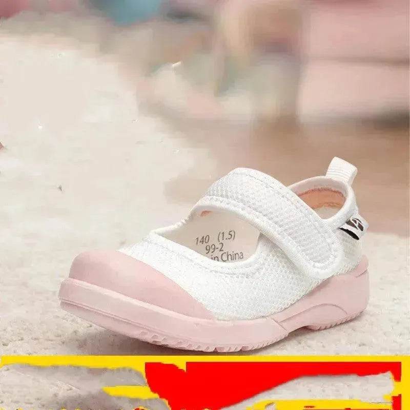 Children's Shoes Children's Cloth Shoes White Shoes Baby Shoes - Velora