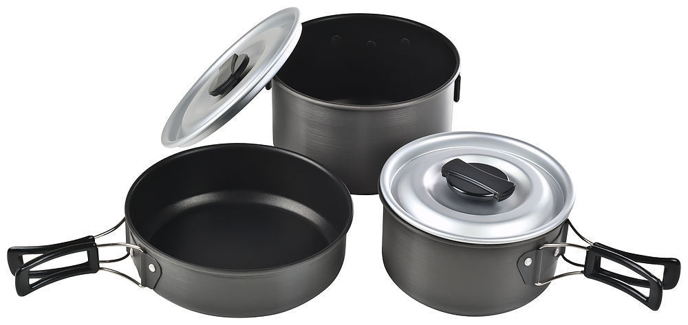Chinook Ridge Hard Anodized Non-stick Cooksets Large - Velora