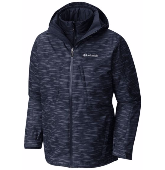 Columbia Men's Whirlibird Interchange 3-in-1 Insulated Ski Jackets Small - Velora