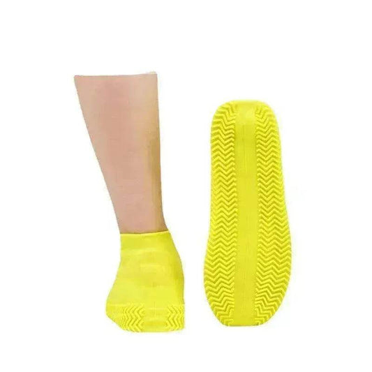 colorful Portable Silicone Waterproof Non-slip Shoe Cover - Velora