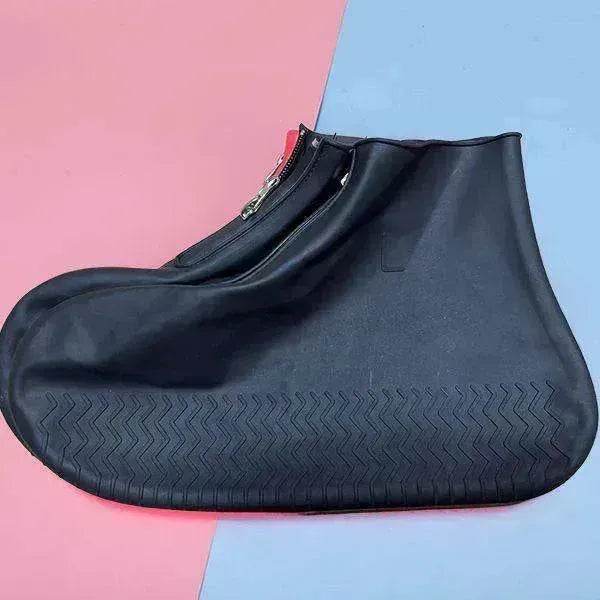 colorful Portable Silicone Waterproof Non-slip Shoe Cover - Velora