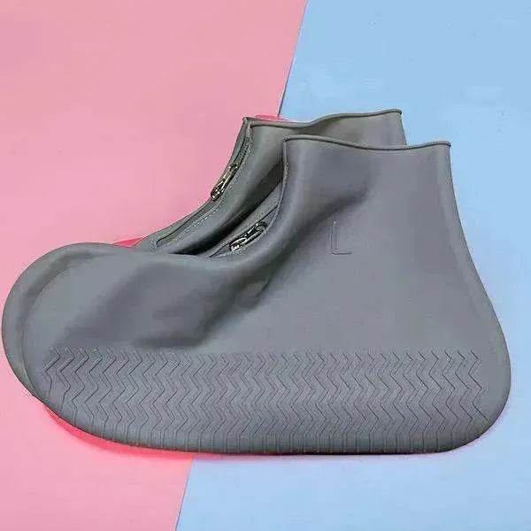 colorful Portable Silicone Waterproof Non-slip Shoe Cover - Velora