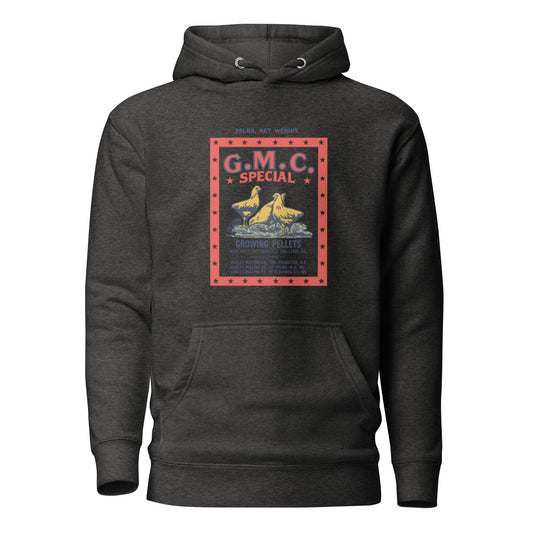 Retro GMCC Unisex Bunny Hug Hoodie True Bantam Coopwear