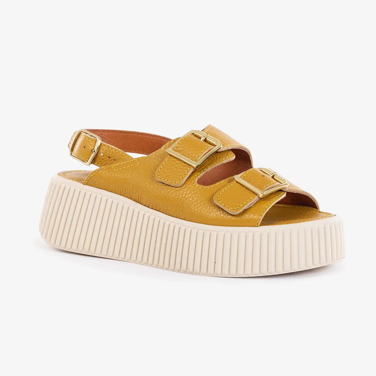 Courtnay Women's Leather Sandals - Velora Luxury Fashion