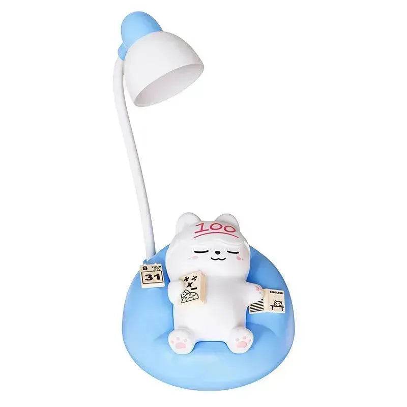 Creative Sleeping Cat Small Night Lamp Night Charging Pat Lamp - Velora