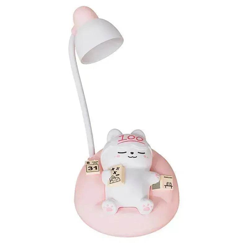Creative Sleeping Cat Small Night Lamp Night Charging Pat Lamp - Velora