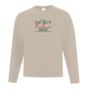 Crewneck "Ugly Christmas Sweater" brodé