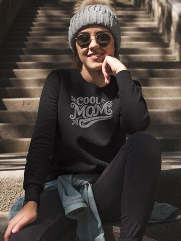 Cool Mom Rhinestone Shirt – Stylish Mom Sparkle Bling Apparel | Blingdazzel
