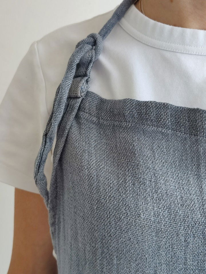 Culinary Linen Apron - Velora Luxury Fashion