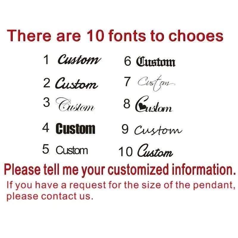 Custom Vertical Name Earrings Dangle Jewelry for Women Stainless Steel - Velora