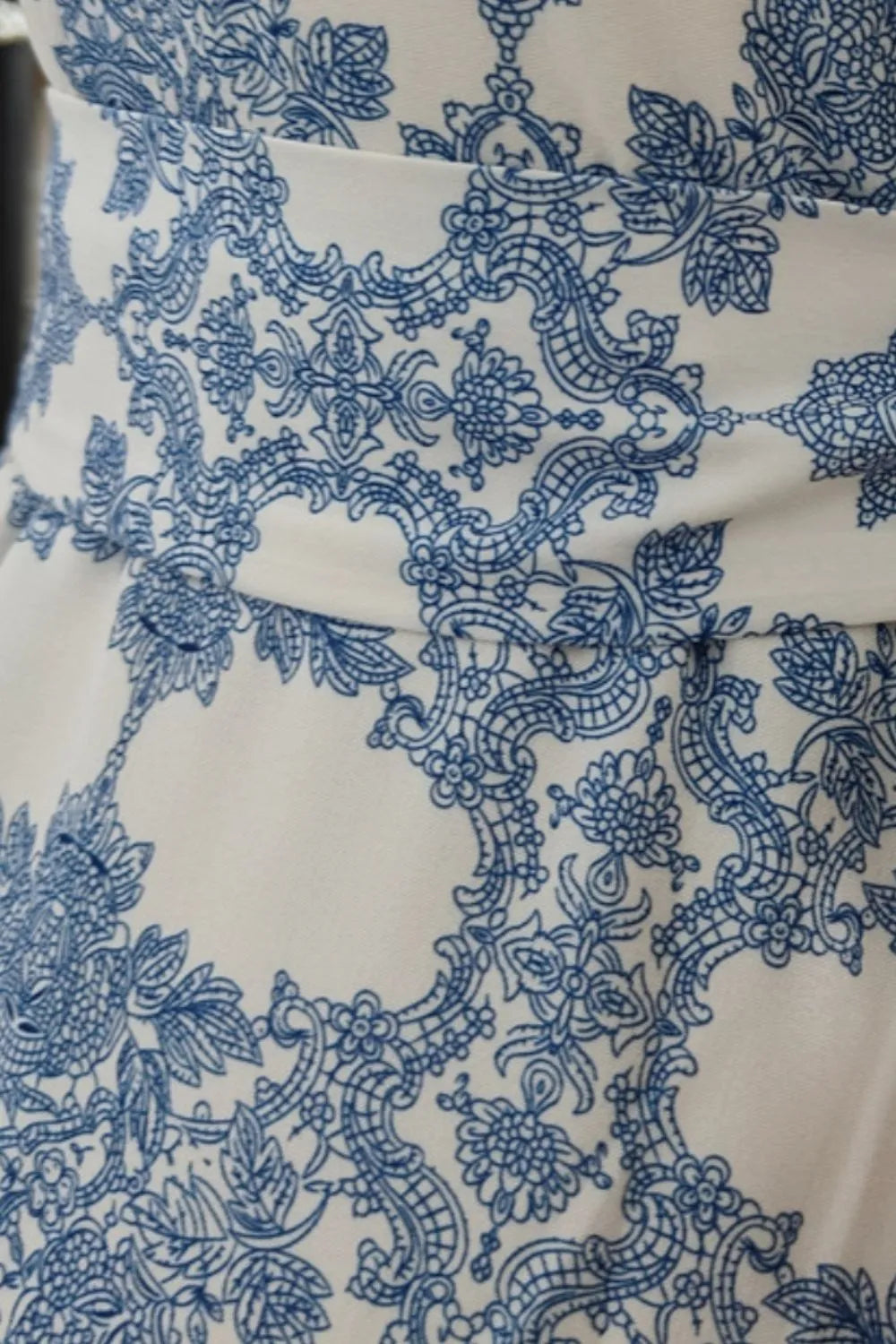 Printed Tied Maxi Cami Dress - Velora