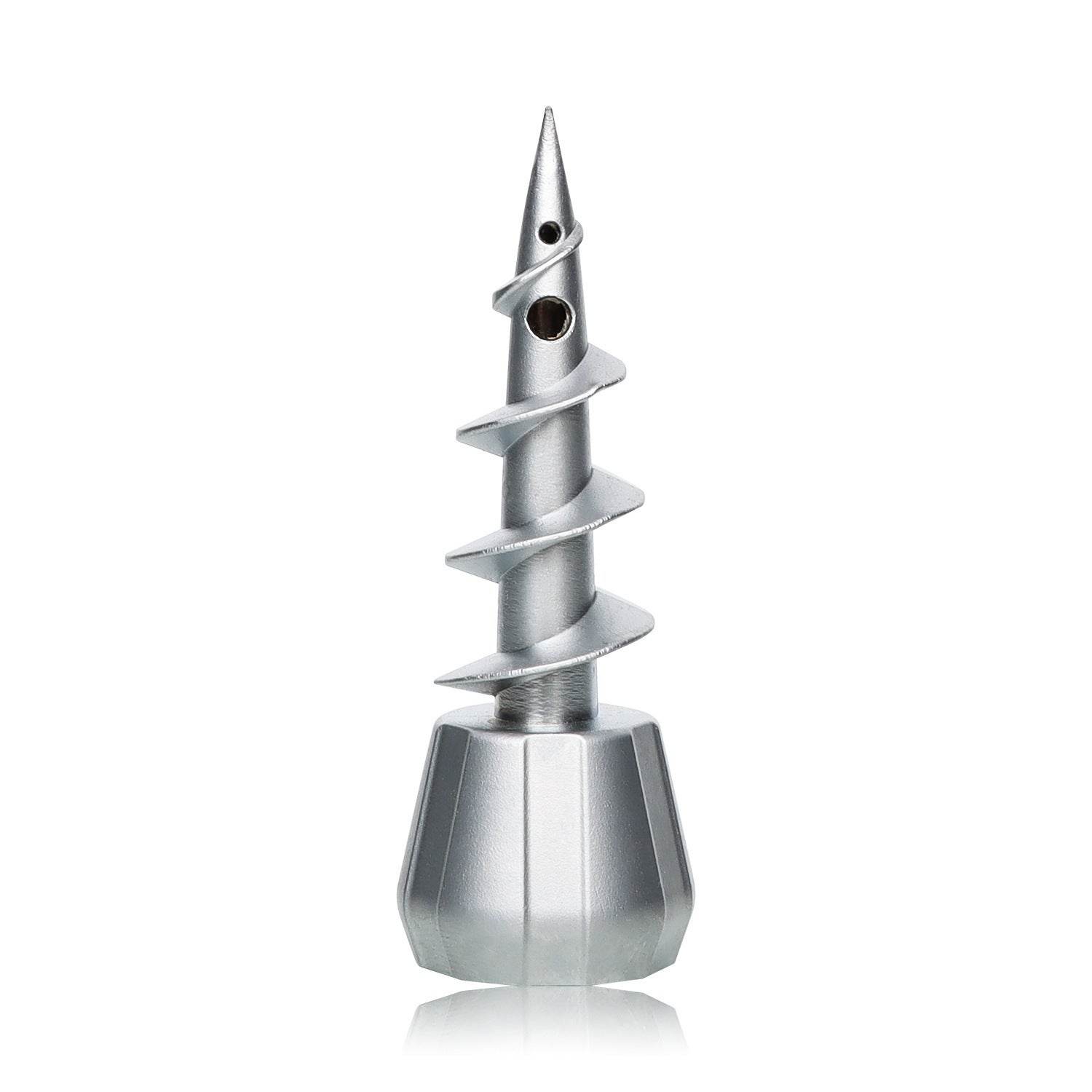 23mm Metal Screw Shape Hookah Metal Gun Head Accessories - Velora