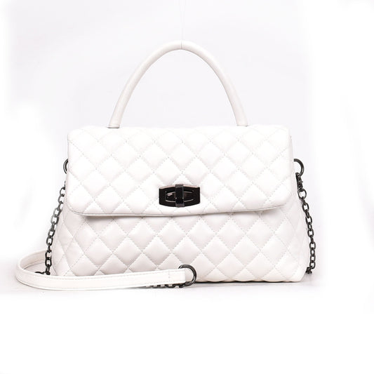 Chanel Style Diamond Pattern Shoulder Bag for Women