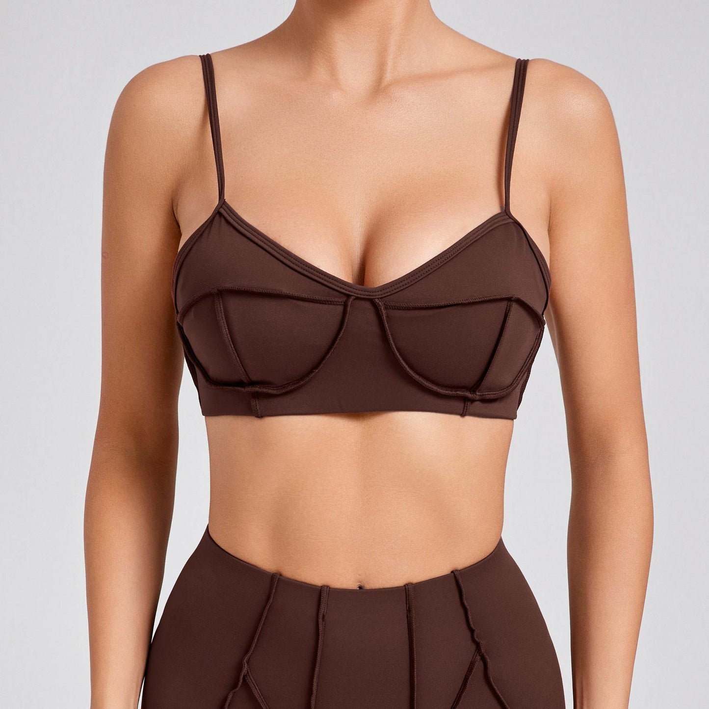 High support sports Workout bra Top for Gym Yoga Exercise - Velora